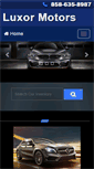 Mobile Screenshot of luxormotorssd.com